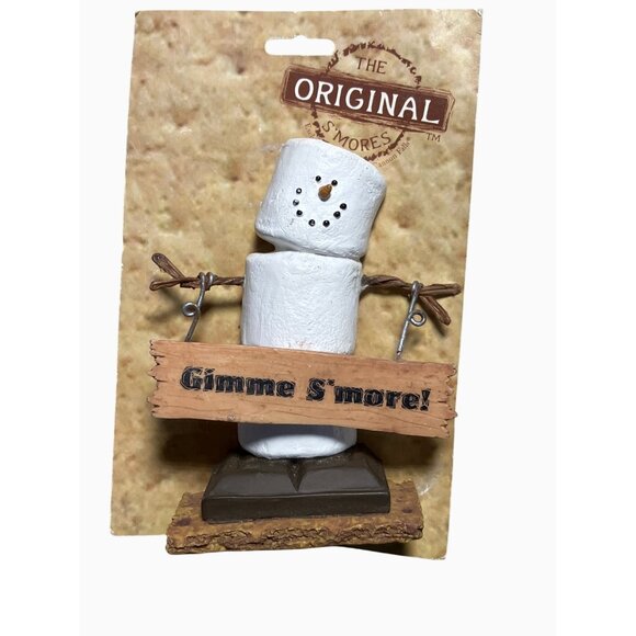 The Original SMores Gimme Smore FigurinePin Brooch By Midwest Of Cannon Falls - Picture 1 of 8